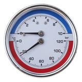 Termomanómetro Caldera Temperatura Y Manómetro 0-120  0-10