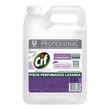 Desodorante Limpiador De Piso Lavanda X 5lts Cif 