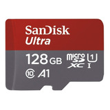 Sandisk 128gb Ultra Microsdxc Uhs-i Memory Card With  (c4xm)