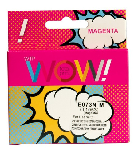 Cartucho Alternativo Wow Para Epson 73 T073 T73 Magenta