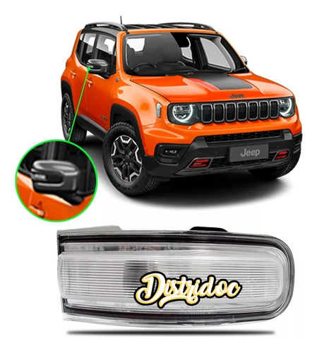 Faro Giro Espejo Jeep Renegade Izquierdo/derecho 2016/2021 Foto 8