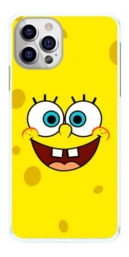 Capinha Bob Esponja Rosto Sorrindo Fundo Capa