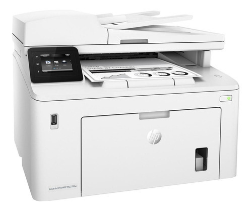 Multifuncional Hp Laserjet Pro M227fdw Monocromática Branca