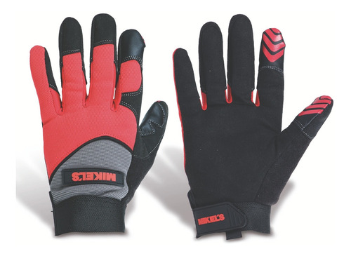 Guantes Para Trabajo De Mecanico Piel Sintetica (g) Mikels