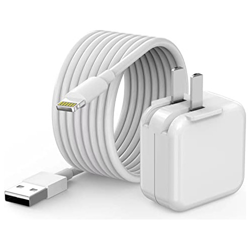 Cargador iPad, [certificado Por Mfi] Cable De Cargador ...