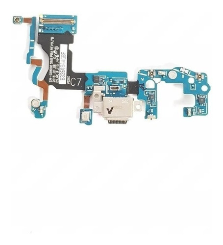 Placa De Carga Conector Flex Compatível Galaxy S9 G9600 Usb