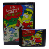 Simpsons Bart Vs The Space Mutants Mega Drive Com Caixa 