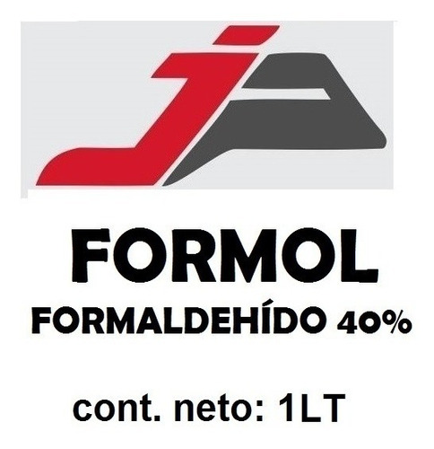 Formol Puro 40% X 1lt