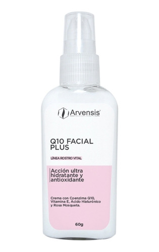 Crema Q10 Activo + Hialurónico Potente Antiflacidez Arrugas 