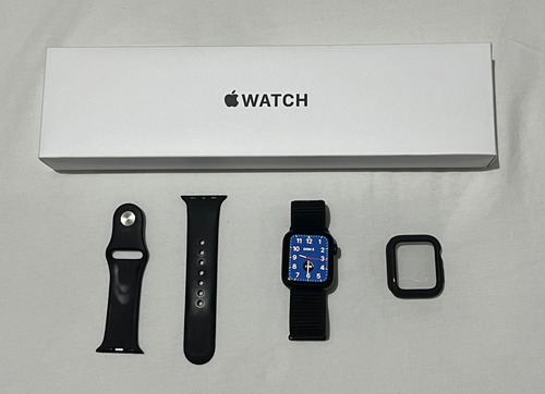 Apple Watch Se 2ª Geração Gps 40mm Meia-noite Mnjt3bz/a