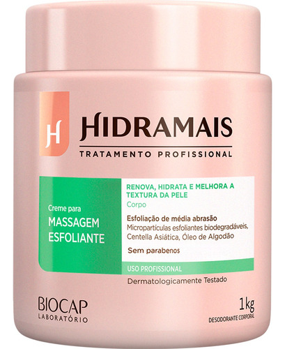 Creme Para Massagem Esfoliante Hidramais