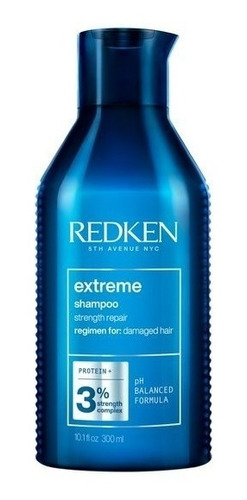 Shampoo Extreme Redken 300ml Con Proteínas Para Pelo Dañado