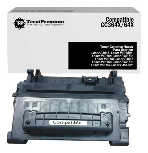 Toner Compatible 64x Para Laserjet P4015 P4515 P4515n P4015n