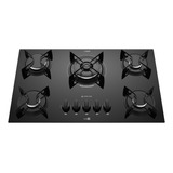 Cooktop 5 Bocas Preto Tripla Chama Atlas Agile Up Bivolt