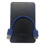 Case Slim Hd Ssd Adaptador Usb 3.0 Sata3 Gaveta Externo