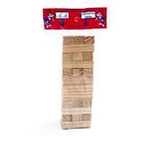 Pack 10 Juego  Mesa Jenga 33 Piezas Madera Yenga  Kaosimport