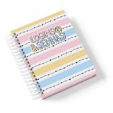 Caderno A5 De Logins E Senhas Candy Colorido Papelaria Fofa