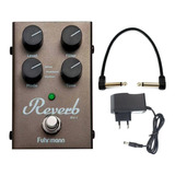 Pedal De Efeito Fuhrmann Reverb Rv-1  Marrom