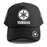 Gorras Trucker Yamaha Motos Logo Remeras Estampadas Canibal