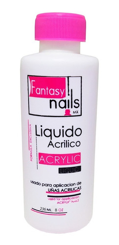 Liquido Acrilico 8 Oz , Uñas Acrilicas , Fantasy Nails