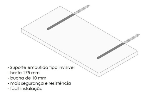 Prateleria Suporte Microondas Impressoras Reforçado Cozinha