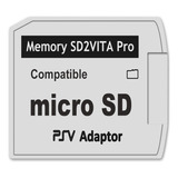 Adaptador De Tarjeta De Memoria Sd2vita 5.0, Para Ps Vita Ps