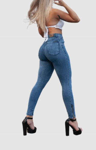 Jean Mujer Elastizado Denim  Chupin Calse Perfecto