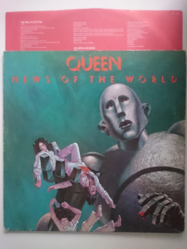 Vinilo Queen News Of The World 1977 We Are The Champions