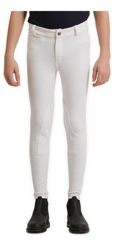 Calça Infantil De Hipismo 100 - Cor Branco