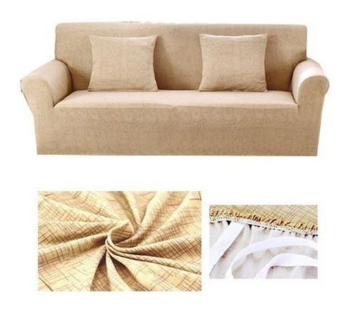 Funda De Sillon Con Apoya Brazo Spandex 2 Cuerpo  Casaliving