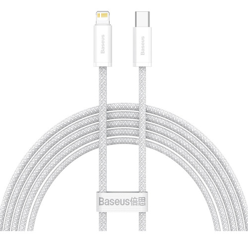 Cabo Turbo Baseus P/ iPhone Usb-c P/ Lightning 20w 2m