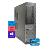 Dell Optiplex 390 Core I3-2100 500gb Hd 4gb Memoria Sem Dvd
