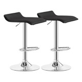 2 Sillas Alta Bancos Ajustable Cocina O Barra Taburete Alto