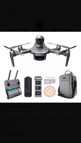 Usado Drone Cfiy Faith 2 Pro Sensor 32 Min  6km  Bateria +1