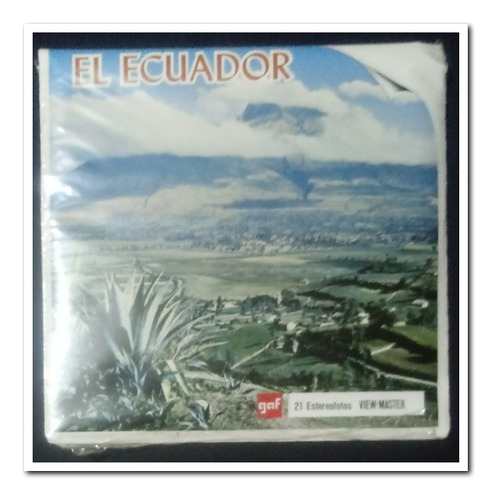 El Ecuador Películas View Master Selladas