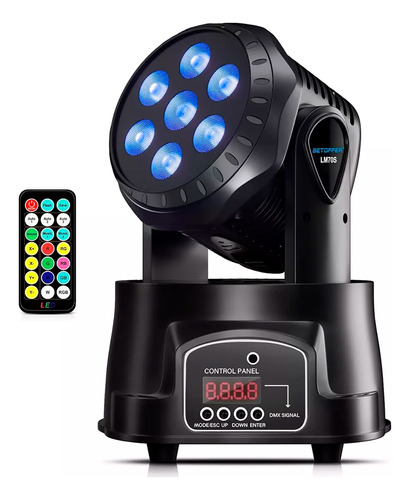 Cabezal Movil Led Wash Beam Rgbw Dmx 56w Big Dipper Lm70sr 