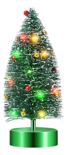 Varmax Mini Árbol De Navidad Con Luces, Árbol De Navidad Pre