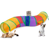 Brinquedo Pets Túnel Labirinto Para Gatos Cães Interativo S