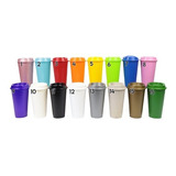 12 Vasos Reusables Cafeteros Tipo Star 16 Oz Bebida Caliente