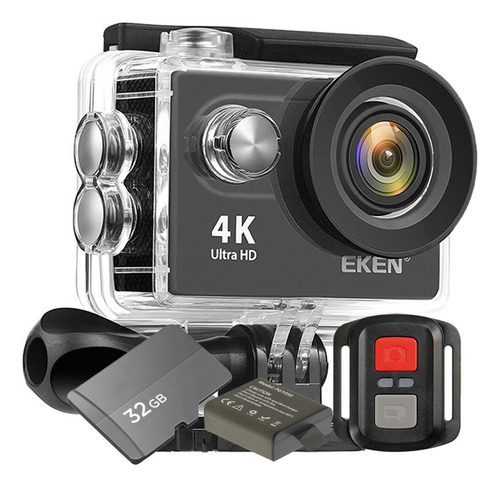 Câmera Eken H9r Estabilizador Wifi 4k Sport Sd 32gb+ Bateria