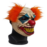 Máscara Payaso Diabólico Asesino Aterrador Halloween Disfraz