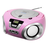 Micro System Cd L Boombox Usb Radio Fm Bluetooth