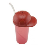 Vaso Pitillo N°4 De 10 Oz Plastico Niños Bebidas Jugos X2und