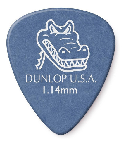 Jim Dunlop - 417p1.14 - Puas Pack - Gator Grip Standard X 12 Color Azul Petróleo