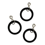 Argollas Para Barral 19 Mm Linea Eco X 24 Unidades Negra