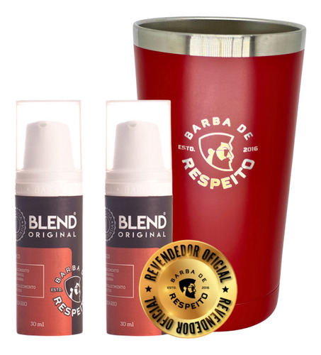 Barba Respeito Blend Original Kit 2 Frete Grátis Envio Hoje