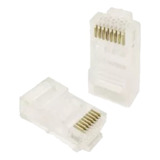 Paquete 500 Conector Rj45 Para Cable Utp Cat5e