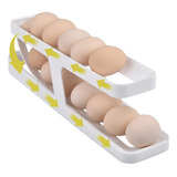 Dispensador Organizador De Huevos Para Refrigerador De 2 Cap
