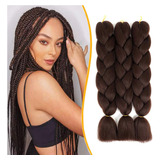 Extension De Pelo Sintetico Kanekalon Para Trenza Africana