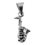 Dije De Plata Saxofon